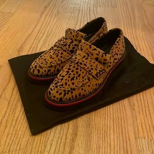 Rag and Bone cheetah printed shoes